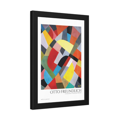 Composition Abstraite (1936-38) by Otto Freundlich  / Affiche Encadrée série ART's Collection