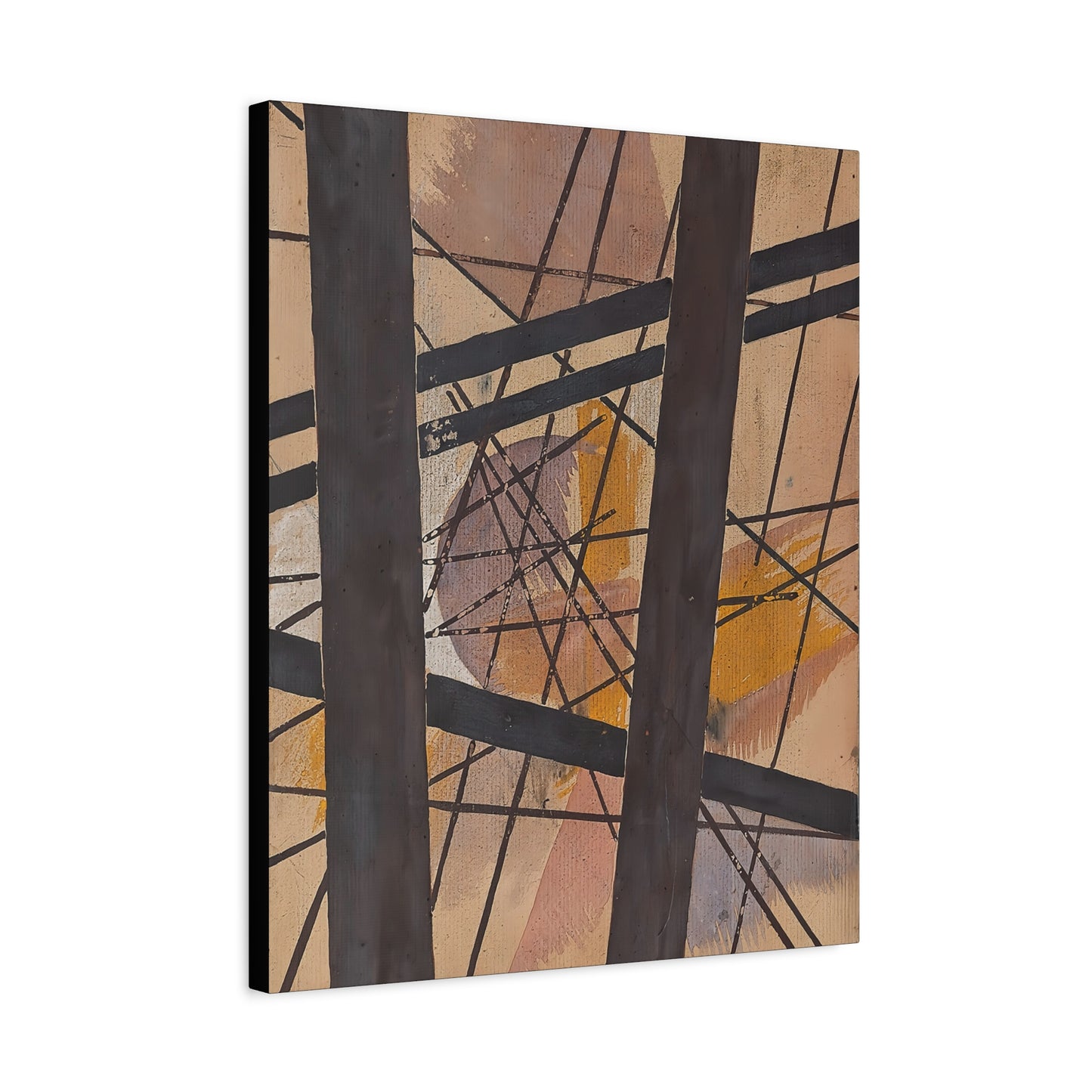 Raum-Kraft Komposition (1921-22) by Lyubov Popova  / Reproduction Fine Art sur Toile /  Epaisseur 3.2 cm - 1.25 inch