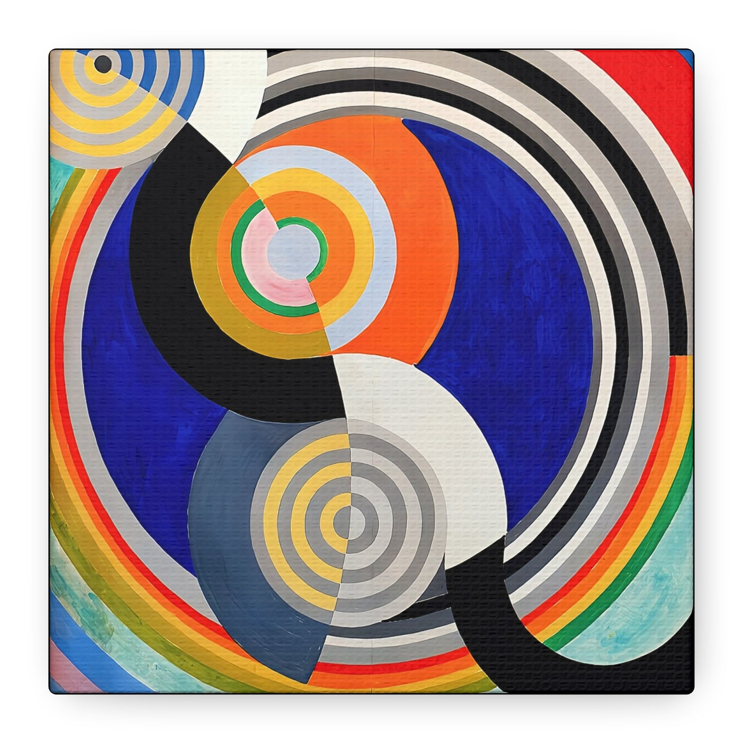 Rythme numéro 2 (1938)  by Robert Delaunay / Reproduction Fine Art sur Toile / Epaisseur 3,2cm - 1'25 po