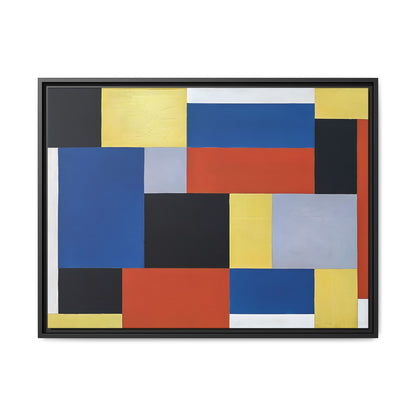 Composition XX 1920 by Theo van Doesburg  / Toile encadrée sur caisse américaine
