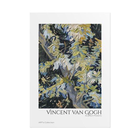 Acacia in Flowers by Vincent van Gogh / Affiche imprimée - Série ART's Collection
