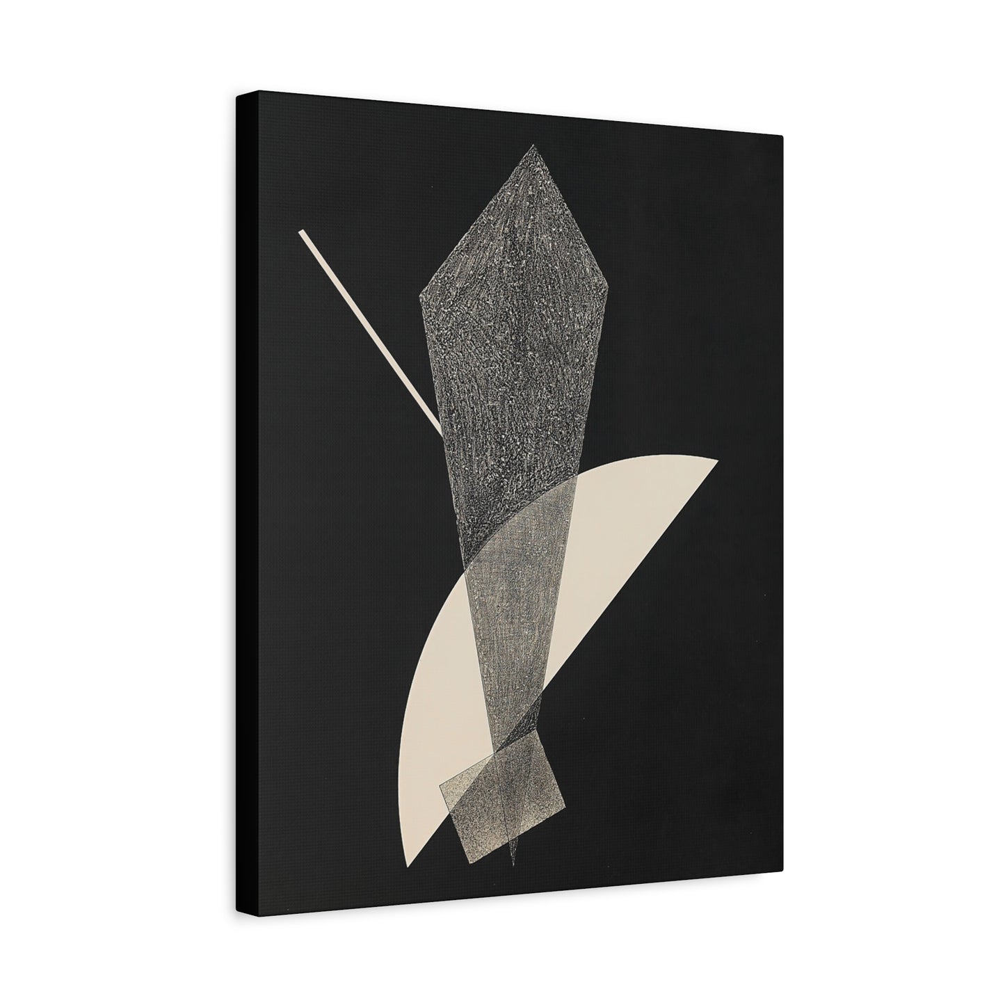 Konstruktion V (1923) by László Moholy-Nagy  / Reproduction Fine Art sur Toile /  Epaisseur 3.2 cm - 1.25 inch
