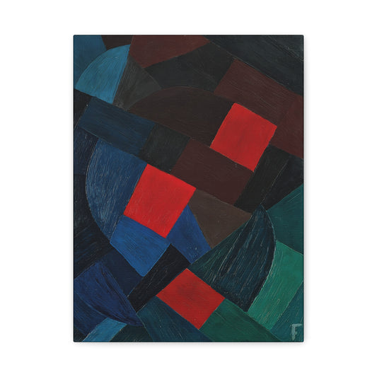 Komposition (1935-1936) by Otto Freundlich  / Reproduction Fine Art sur Toile / Epaisseur 3,2cm - 1'25 po