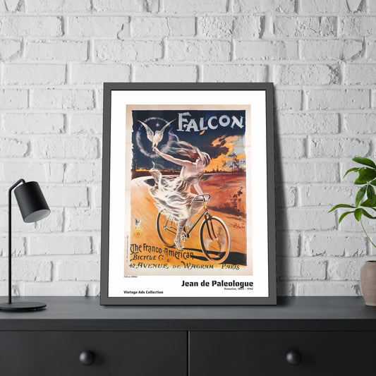 Falcon (1896) by Jean de Paleologue / Affiche Encadrée Série Vintage Ads Collection