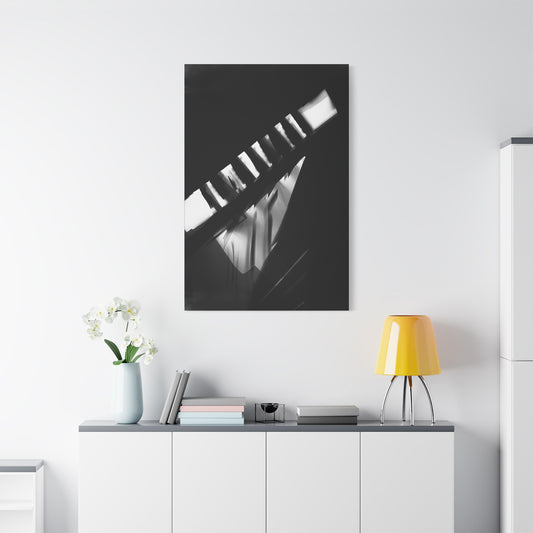 Fotogramm (between 1925 and 1928) by László Moholy-Nagy  / Reproduction Fine Art sur Toile /  Epaisseur 3.2 cm - 1.25 inch