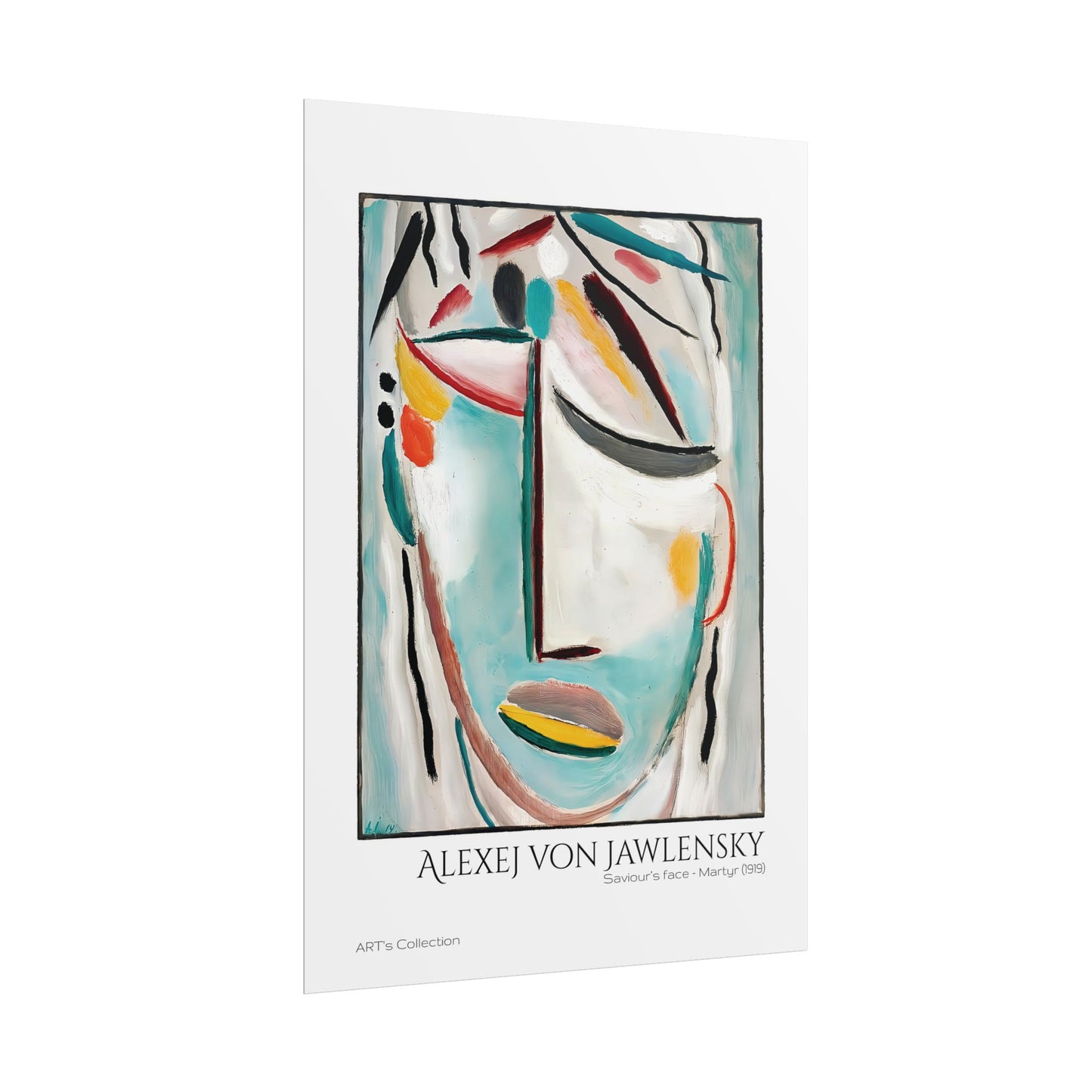 Saviour's face - Martyr (1919) by Alexej von Jawlensky  / Affiche imprimée - Série ART's Collection