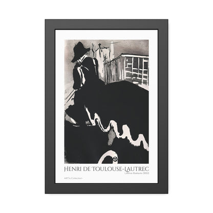 Ultime Ballade (1893) by Henri de Toulouse-Lautrec / Affiche Encadrée série ART's Collection