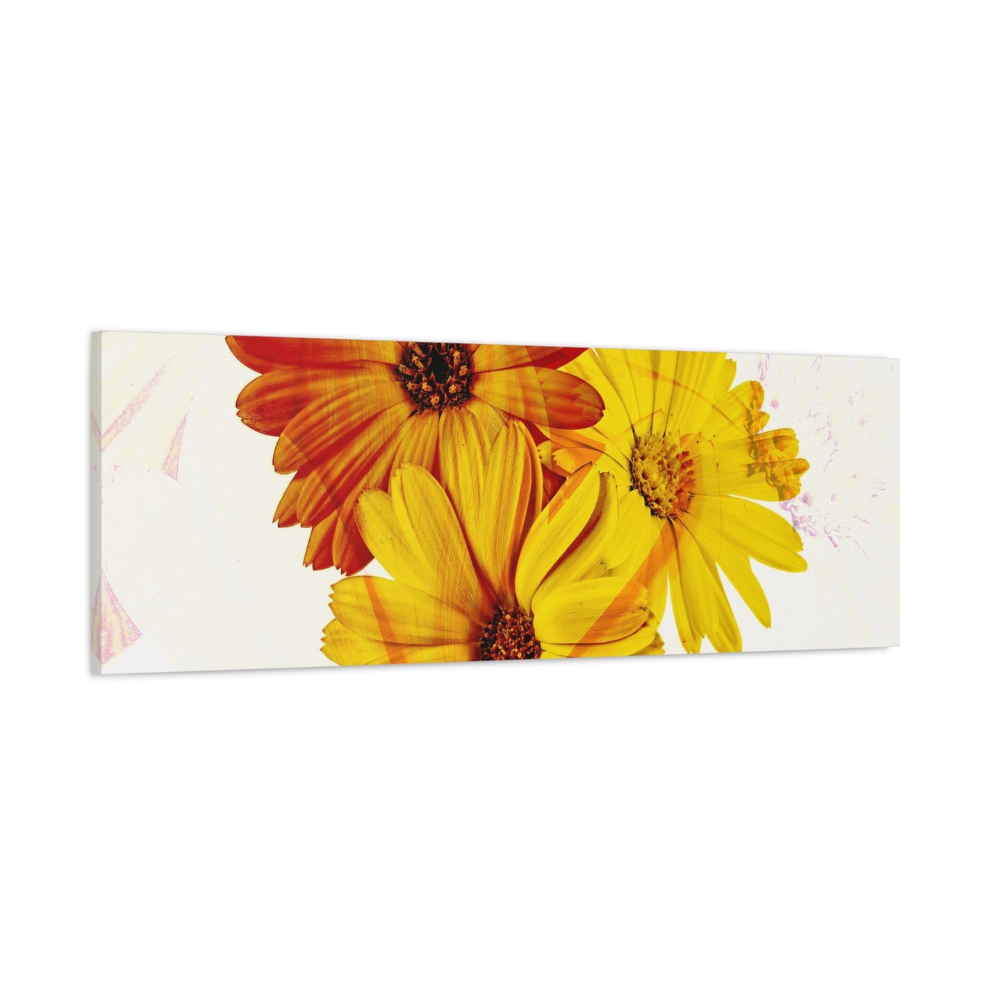 Collection Signature "FLORAL Numéro 13" sur Toile Fine Art sur Toile / Epaisseur 3,2cm - 1'25 po