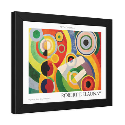 Rythme, Joie de vivre (1930)  by Robert Delaunay  / Affiche Encadrée série ART's Collection
