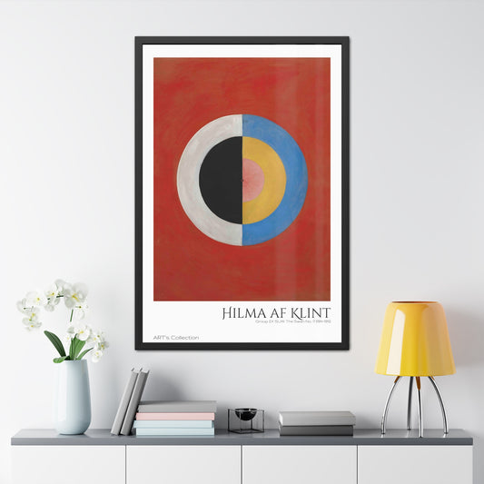 Group IX,SUW, No. 17. The Swan, No. 17 (1914-1915) by Hilma af Klint   /   Affiche Encadrée série ART's Collection