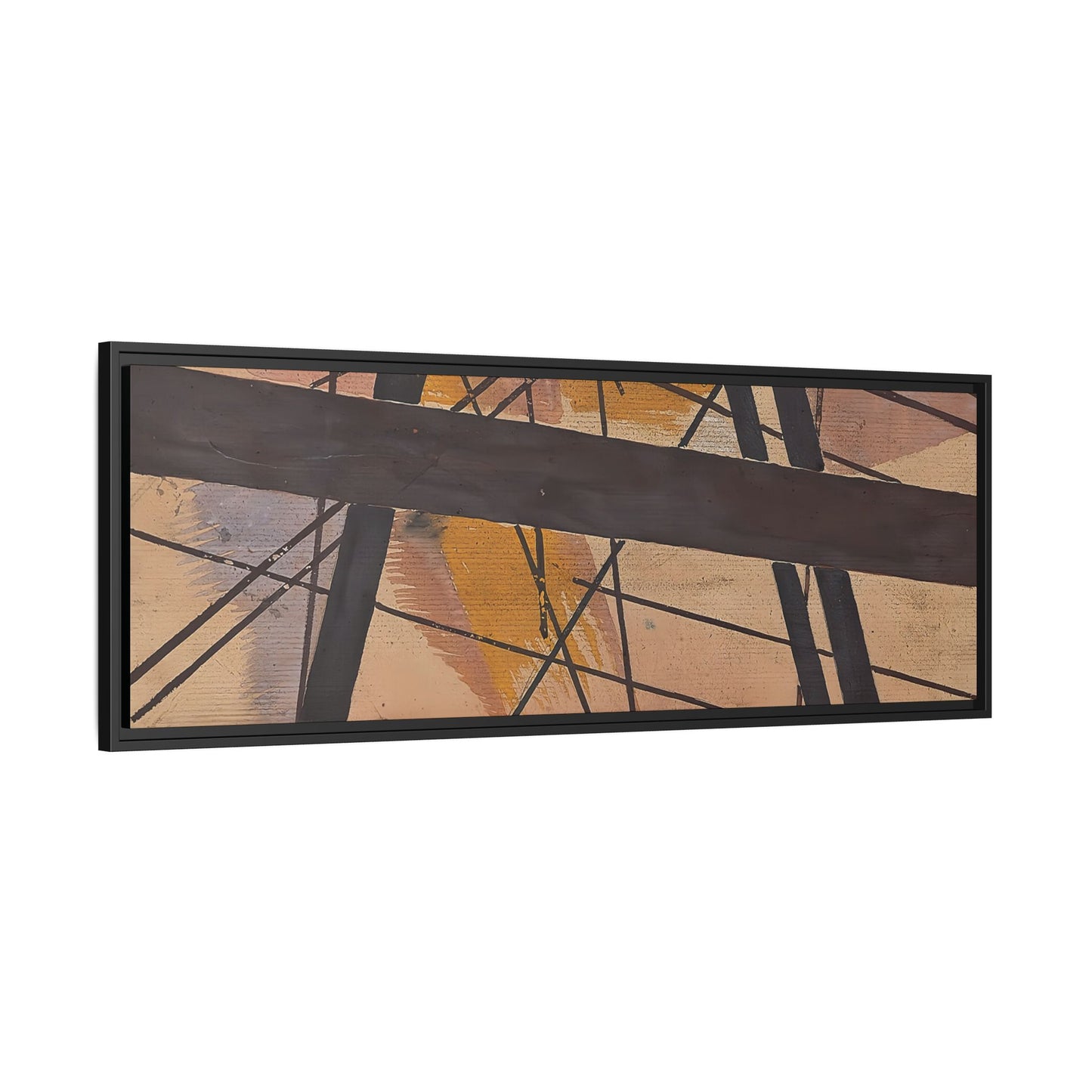 Raum-Kraft Komposition (1921-22) by Lyubov Popova / Toile encadrée sur caisse américaine
