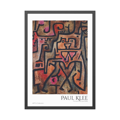 Forest Witches (1938) by Paul Klee / Affiche Encadrée série ART's Collection