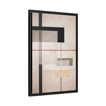 K VII (1922) by László Moholy-Nagy  / Toile encadrée sur caisse américaine