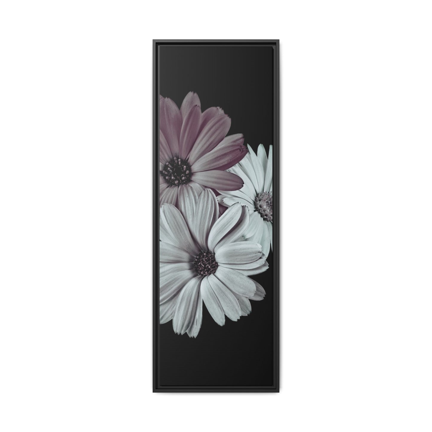 Collection Signature "FLORAL Numéro 5" sur Toile encadrée avec caisse américaine