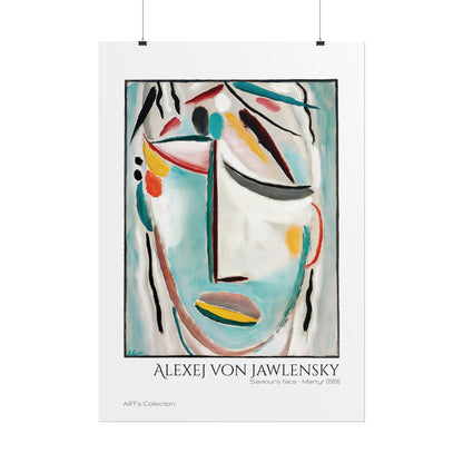 Saviour's face - Martyr (1919) by Alexej von Jawlensky  / Affiche imprimée - Série ART's Collection