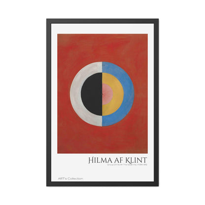 Group IX,SUW, No. 17. The Swan, No. 17 (1914-1915) by Hilma af Klint   /   Affiche Encadrée série ART's Collection