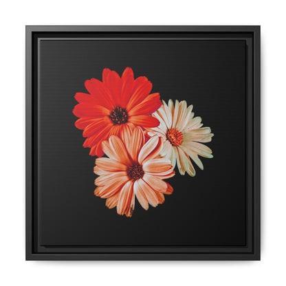 Collection Signature "FLORAL Numéro 7" sur Toile encadrée avec caisse américaine