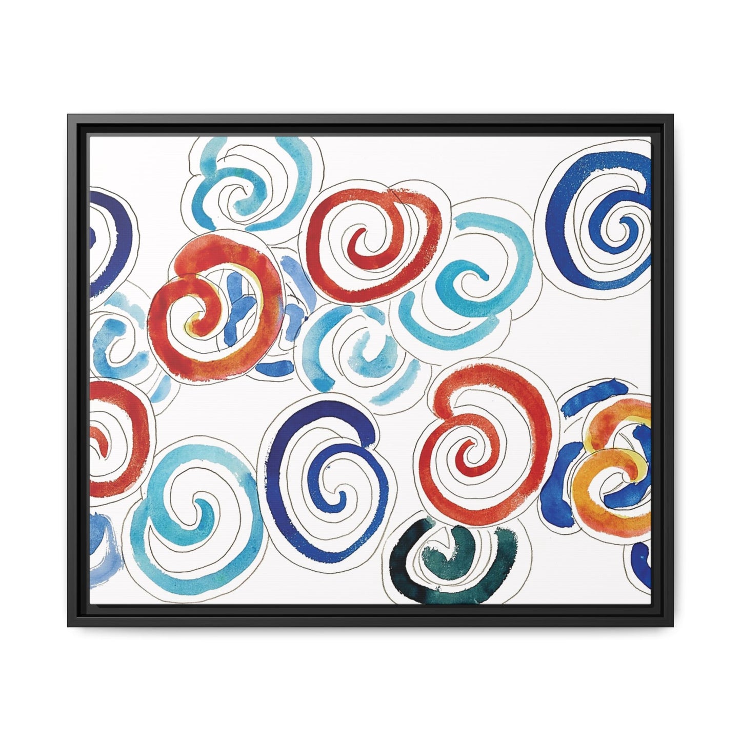 Escargots (1953) by Henri Matisse  / Toile encadrée sur caisse américaine
