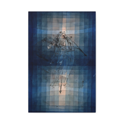 Dance of Moth (1923) by Paul Klee  / Reproduction Fine Art sur Toile / Epaisseur 3.2 cm - 1.25 inch