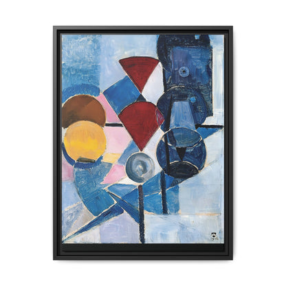 Composition II Still Life 1916 by Theo van Doesburg  / Toile encadrée sur caisse américaine