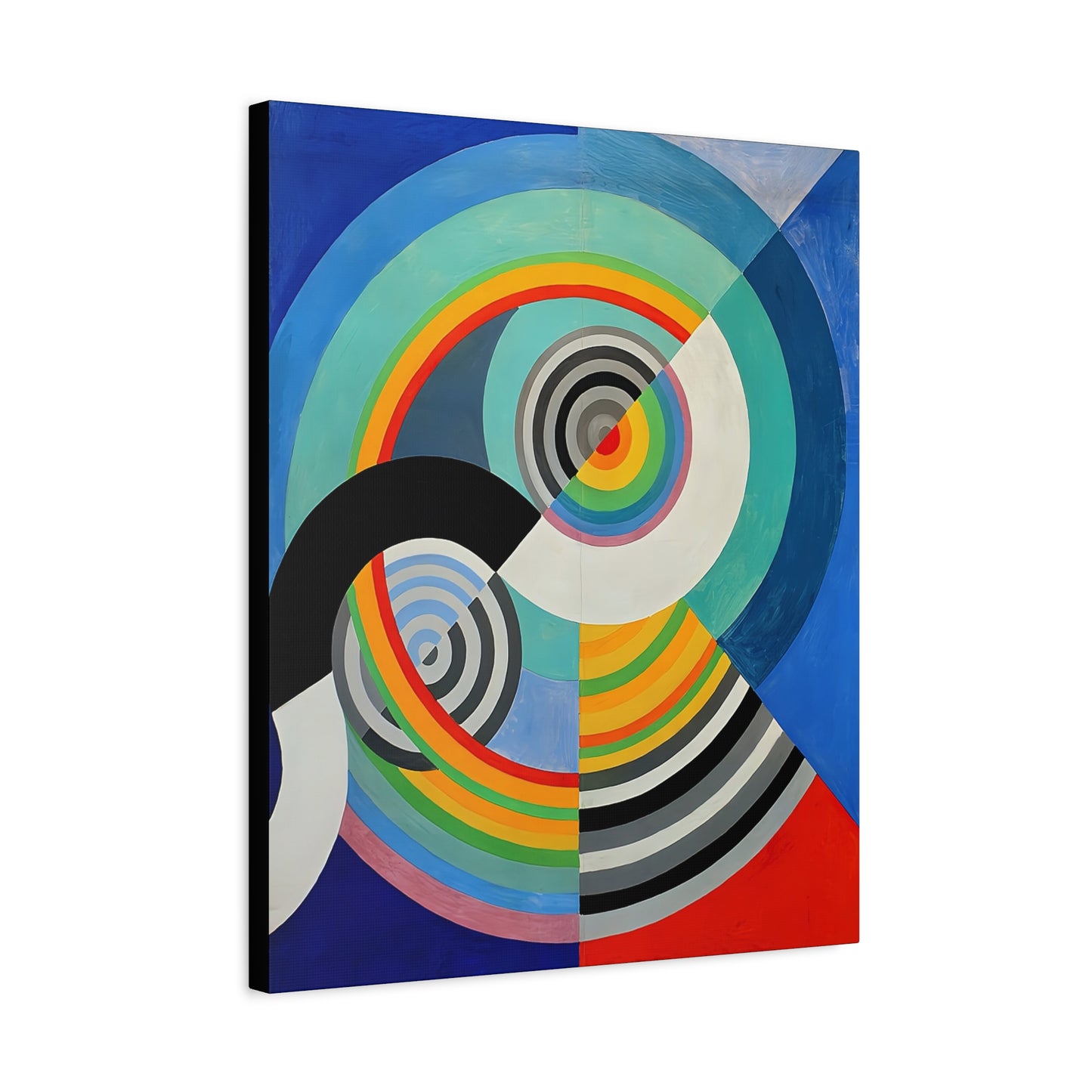Rythme numéro 3 (1938) by Robert Delaunay / Reproduction Fine Art sur Toile / Epaisseur 3,2cm - 1'25 po