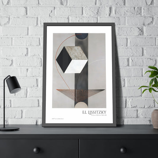 Proun 99 (ca. 1923-1925) El Lissitzky  by El Lissitzky / Affiche Encadrée série ART's Collection