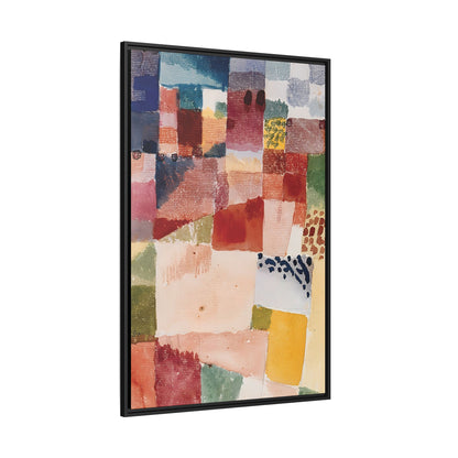 Motif from Hammamet (1914) by Paul Klee / Toile encadrée sur caisse américaine