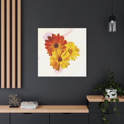 Collection Signature "FLORAL Numéro 13" sur Toile Fine Art sur Toile / Epaisseur 3,2cm - 1'25 po