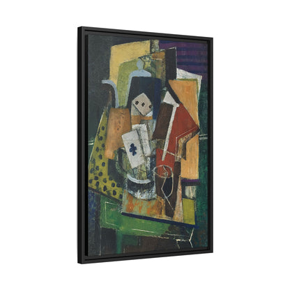 Nature morte à l'as de trèfle (1912-16) by Louis Marcoussis / Toile encadrée sur caisse américaine