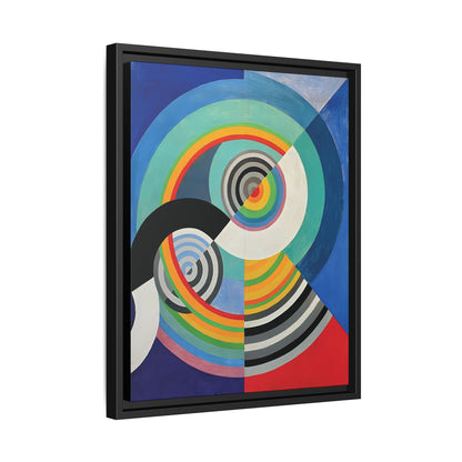 Rythme Numéro 3 (1938)  by Robert Delaunay  / Toile encadrée sur caisse américaine