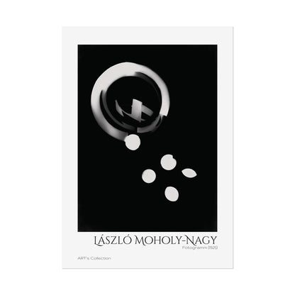 Fotogramm (1925) by László Moholy-Nagy / Affiche imprimée - Série ART's Collection