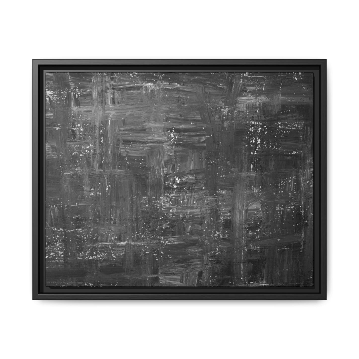 Tableau Intemporel Ardoise Soft "Série Sign Collections" / Toile encadrée sur caisse américaine