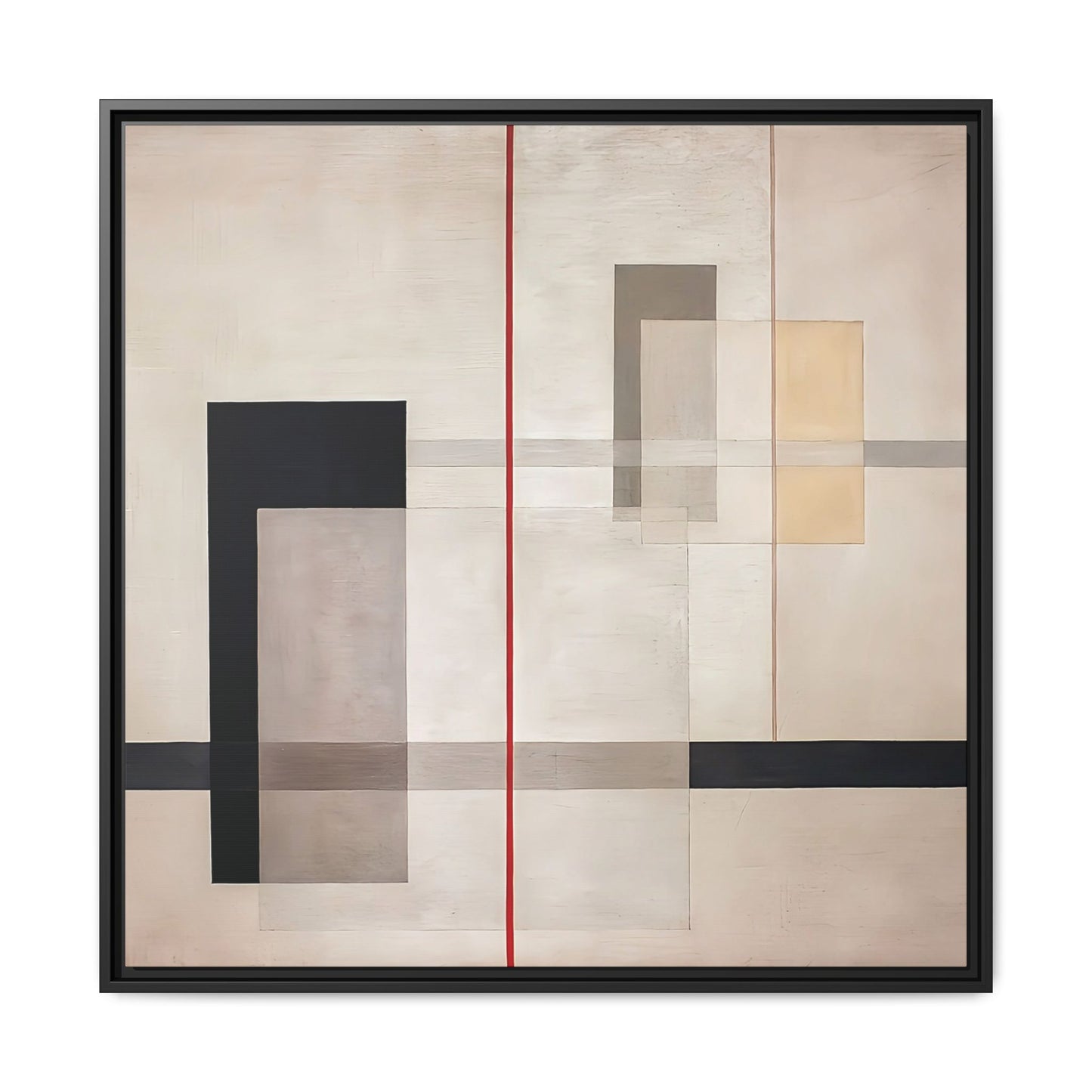 K VII (1922) by László Moholy-Nagy  / Toile encadrée sur caisse américaine