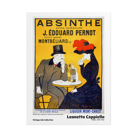 Absinthe extra-supérieure J. Édouard Pernot (1900-1905) by Leonetto Cappiello / Affiche imprimée - Série Vintage Ads Collection