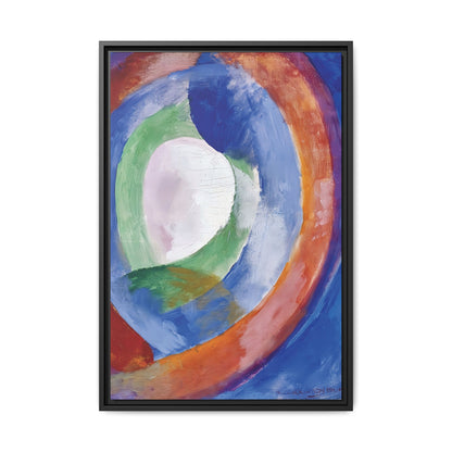 Formes circulaires Lune Numéro 1 (1913)  by Robert Delaunay  / Toile encadrée sur caisse américaine