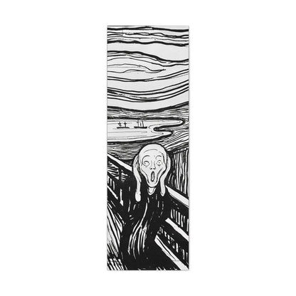 The Scream (1895) by Edvard Munch / Reproduction Fine Art sur Toile / Epaisseur 3,2cm - 1'25 po