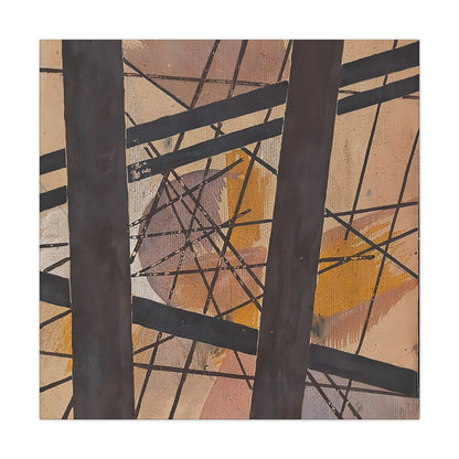 Raum-Kraft Komposition (1921-22) by Lyubov Popova  / Reproduction Fine Art sur Toile /  Epaisseur 3.2 cm - 1.25 inch