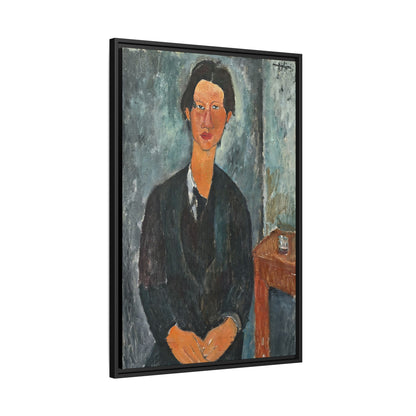 Chaim Soutine (1917) by Amedeo Modigliani / Toile encadrée sur caisse américaine