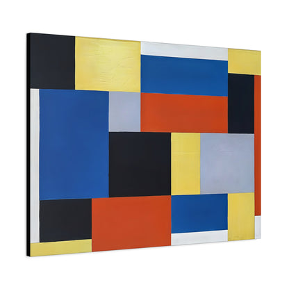 Composition XX (1920) by Theo van Doesburg  / Reproduction Fine Art sur Toile / Epaisseur 3.2 cm - 1.25 inch