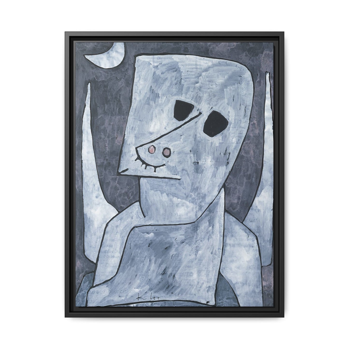Angel Applicant (1939) by Paul Klee / Toile encadrée sur caisse américaine