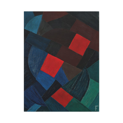 Komposition (1935-1936) by Otto Freundlich  / Reproduction Fine Art sur Toile / Epaisseur 3,2cm - 1'25 po