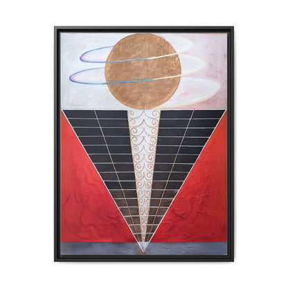 Group X, No. 2, Altarpiece (1915) by Hilma af Klint   / Toile encadrée sur caisse américaine
