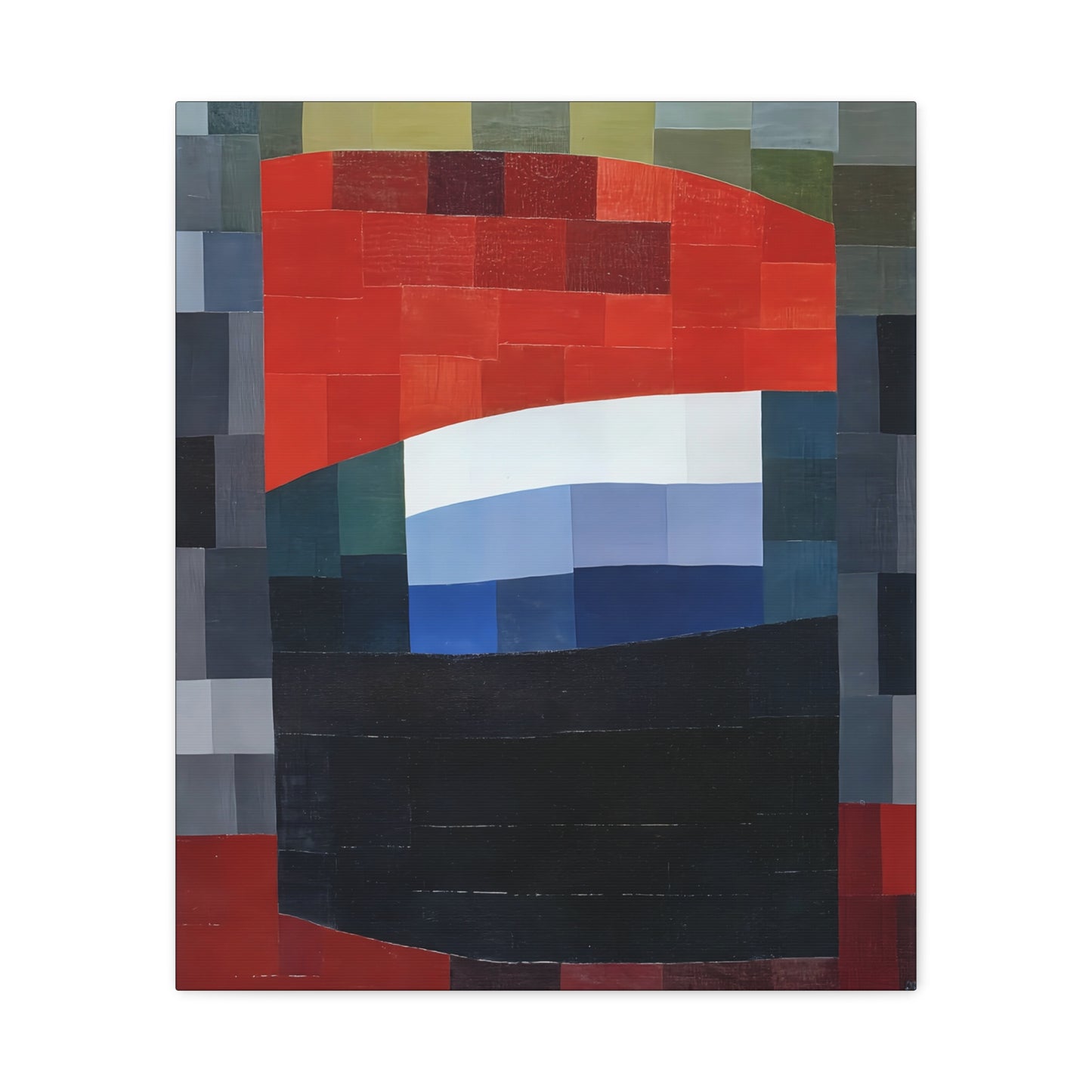 My Sky is Red (1933)  by Otto Freundlich  / Reproduction Fine Art sur Toile / Epaisseur 3,2cm - 1'25 po