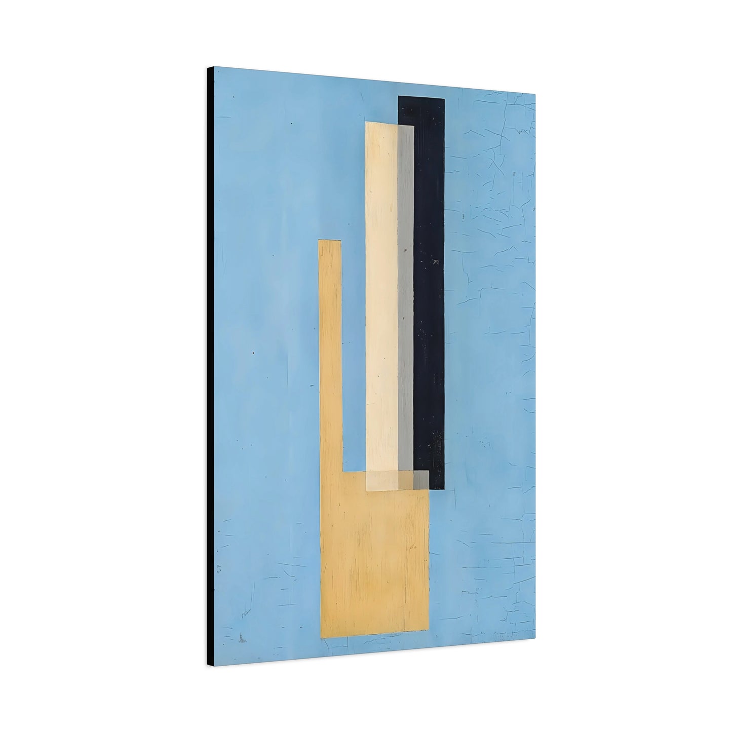 Konstruktion (circa 1920-1922) by László Moholy-Nagy  / Reproduction Fine Art sur Toile /  Epaisseur 3.2 cm - 1.25 inch