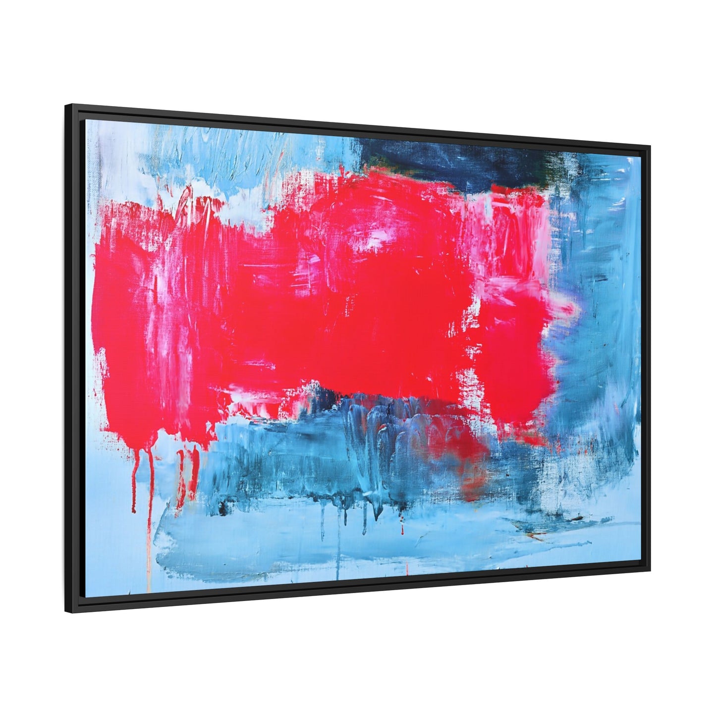 Tableau Beaux Arts Dark Cloud "Série Sign Collections" / Toile encadrée sur caisse américaine