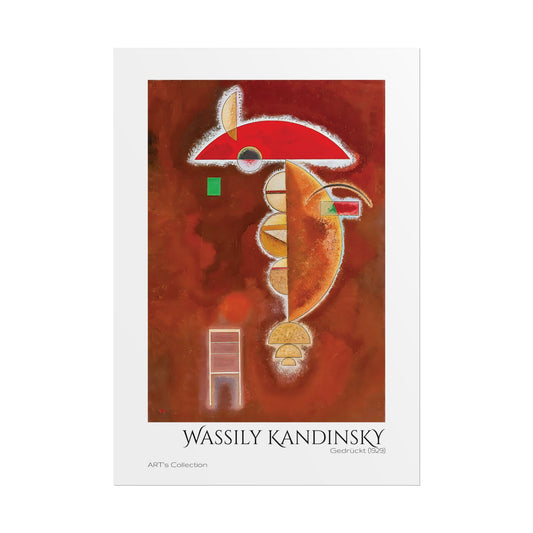 Gedrückt (1929) by Wassily Kandinsky / Affiche imprimée - Série ART's Collection