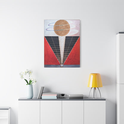 Group X, No. 2, Altarpiece (1915)  by Hilma af Klint / Reproduction Fine Art sur Toile /  Epaisseur 3.2 cm - 1.25 inch