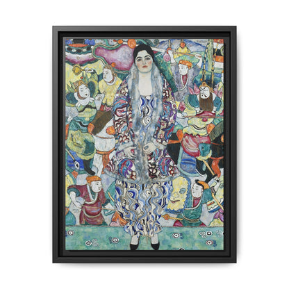 Portrait of Friederike Maria Beer (1916) by Gustav Klimt  / Toile encadrée sur caisse américaine