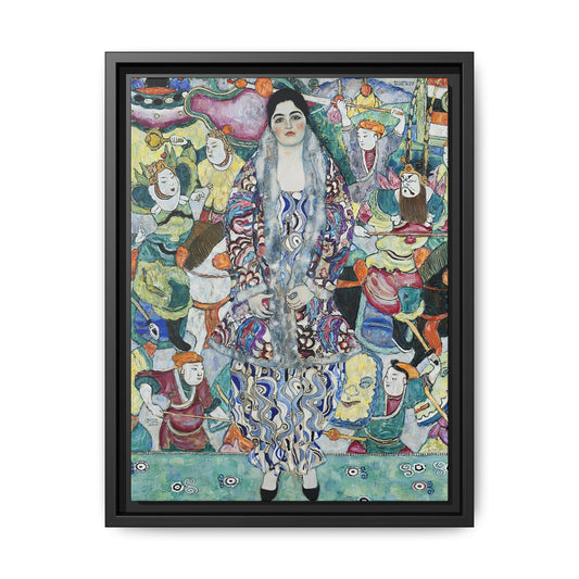 Portrait of Friederike Maria Beer (1916) by Gustav Klimt  / Toile encadrée sur caisse américaine