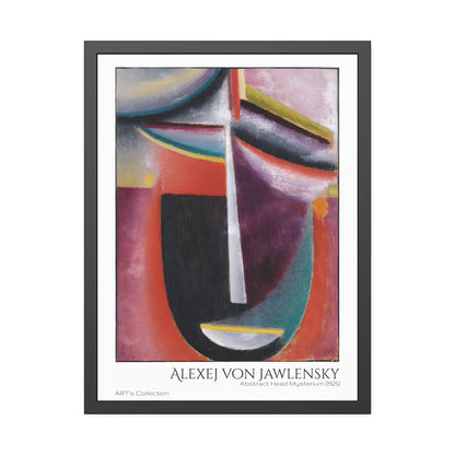 Abstract Head Mysterium (1925) by Alexej von Jawlensky  / Affiche Encadrée série ART's Collection